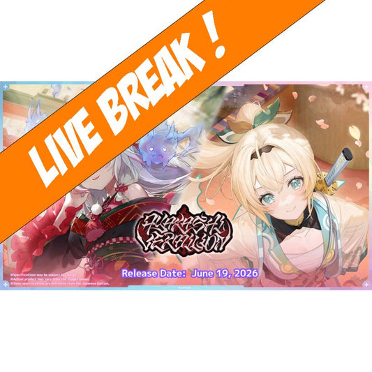 [ Live Break ] [hololive OFFICIAL CARD GAME] hBP06e Ayakashi Vermilion - Booster Box