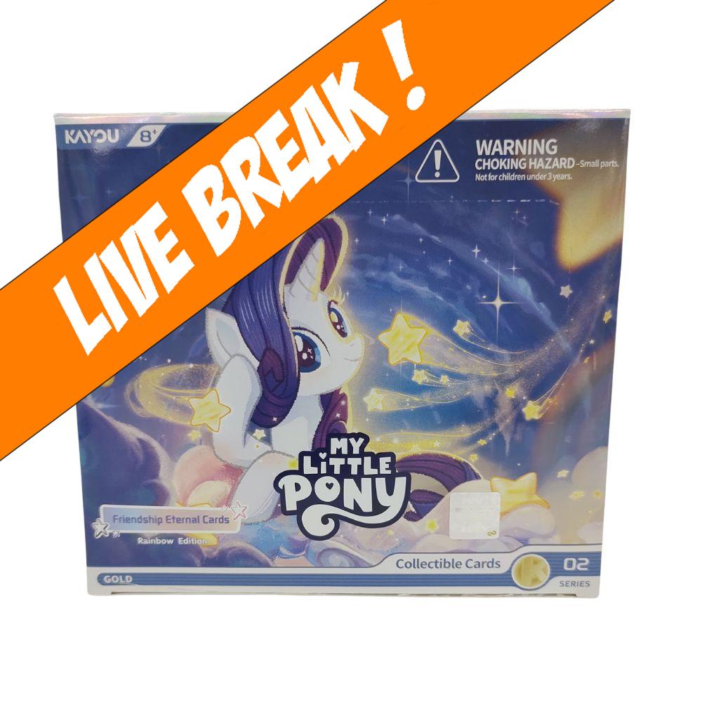 [ Live Break ] Kayou My Little Pony Friendship Eternal Foil Cards - Rainbow Edition Booster Box