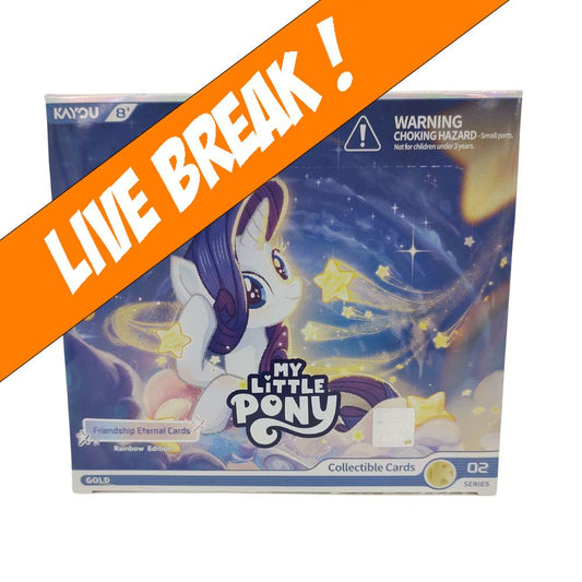 [ Live Break ] Kayou My Little Pony Friendship Eternal Foil Cards - Rainbow Edition Booster Box