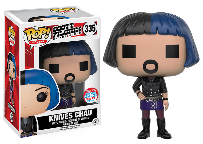 Knives Chau Digital - Scott Pilgrim Vs The World 2016 NYCC LE 1000 Pcs POP! Vinyl Figure #335 - Ozzie Collectables