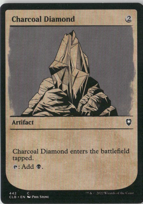 Charcoal Diamond (Showcase) - Commander Legends: Battle for Baldur's Gate