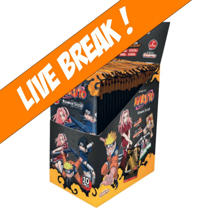 [ Live Break ] Naruto Mythos TCG - Konoha Shido (2nd Edition) Booster (Display of 24)