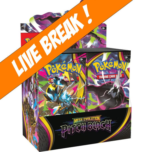 [ Live Break ] Pitch Black - Pokémon TCG: Mega Evolution ME05 Booster Box