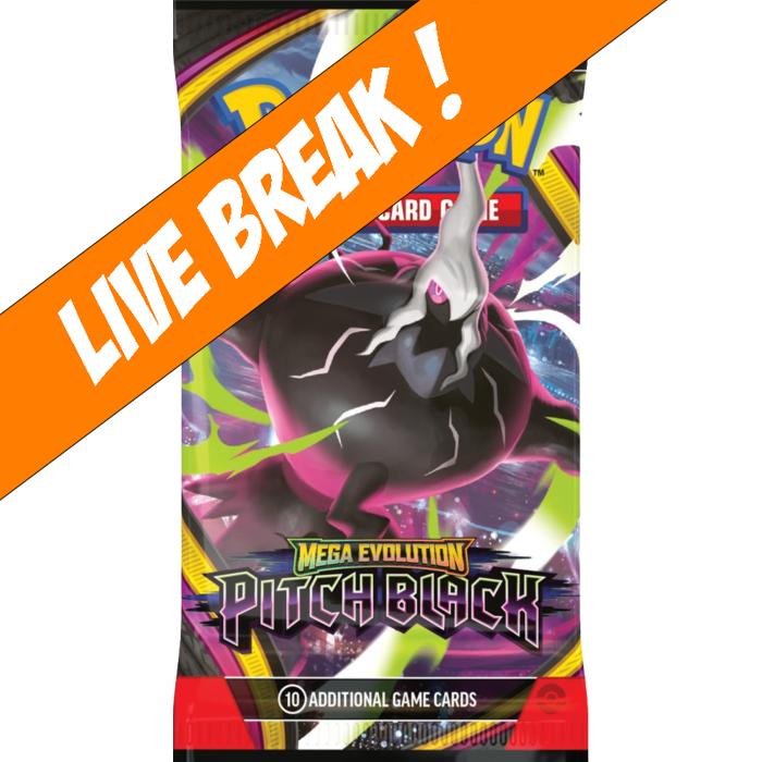 [ Live Break ] Pitch Black - Pokémon TCG: Mega Evolution ME05 Booster Pack