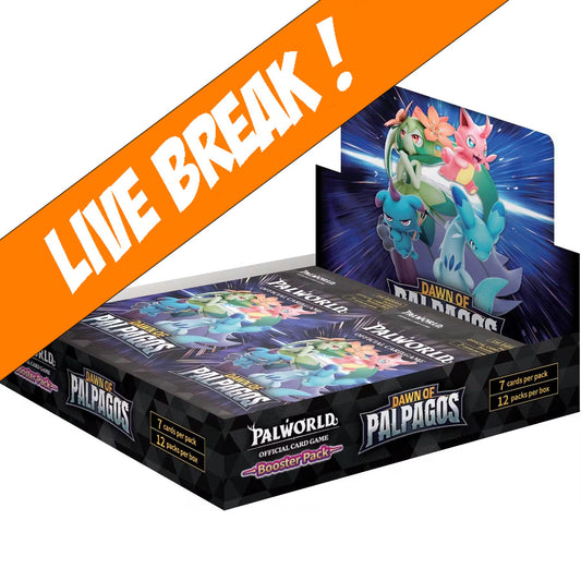 [ Live Break ] [Palworld OFFICIAL CARD GAME] BP01 Dawn of Palpagos Booster Box