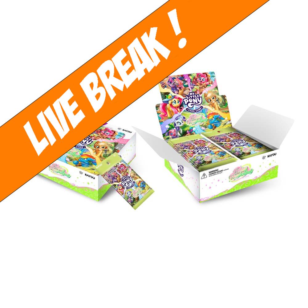 [ Live Break ] Kayou My Little Pony TCG: Fantasy Wonderland Series 1 Booster Box