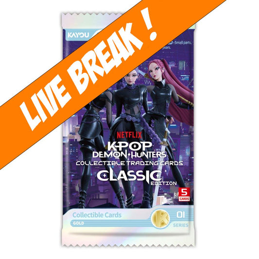 [ Live Break ] Kayou K-POP Demon Hunters Collectible Trading Card Classic Edition Booster Pack