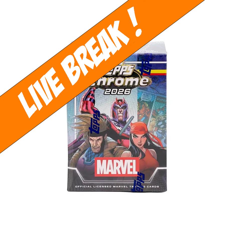 [ Live Break ] 2026 Marvel Comics Chrome Value Box