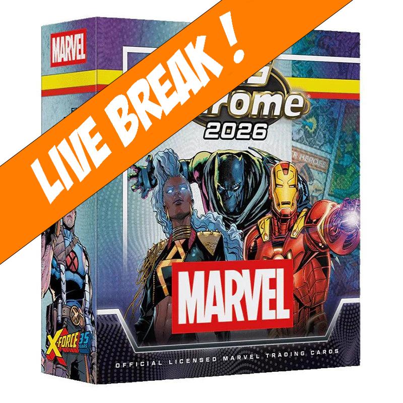 [ Live Break ] 2026 Topps Marvel Comics Chrome Mega Box
