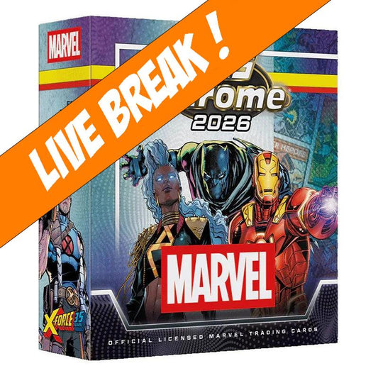 [ Live Break ] 2026 Topps Marvel Comics Chrome Mega Box