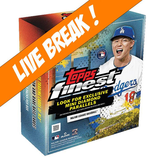 [ Live Break ] 2026 Topps Finest Baseball - Mega Box