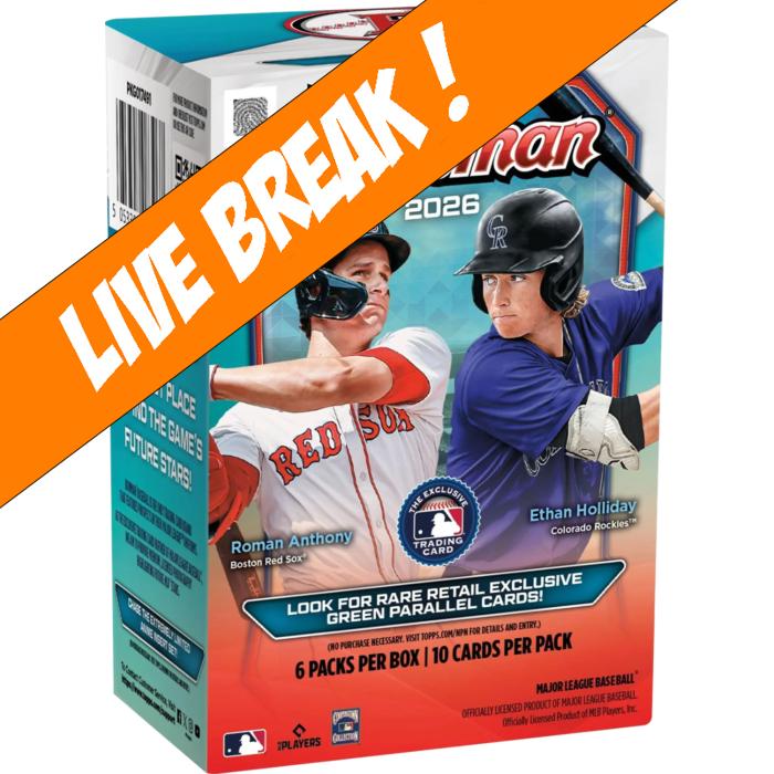 [ Live Break ] Topps 2026 Bowman Baseball Value SE