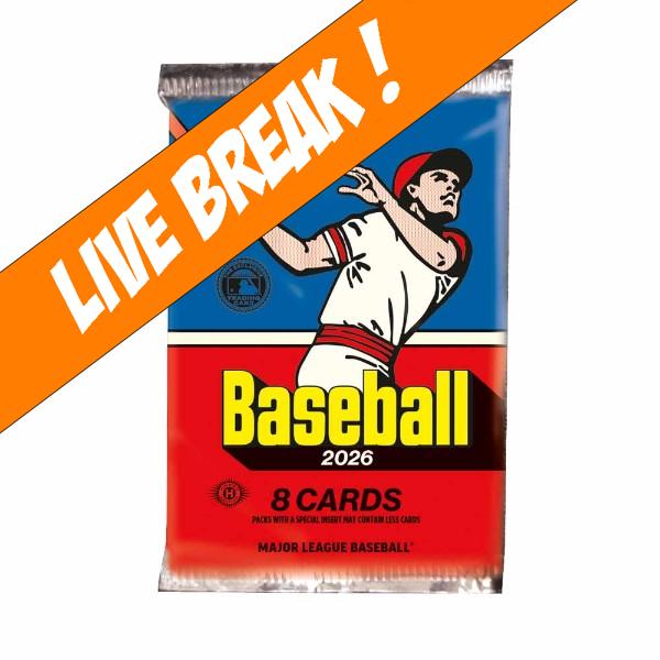 [ Live Break ] Topps 2026 Heritage Baseball Hobby Booster Pack