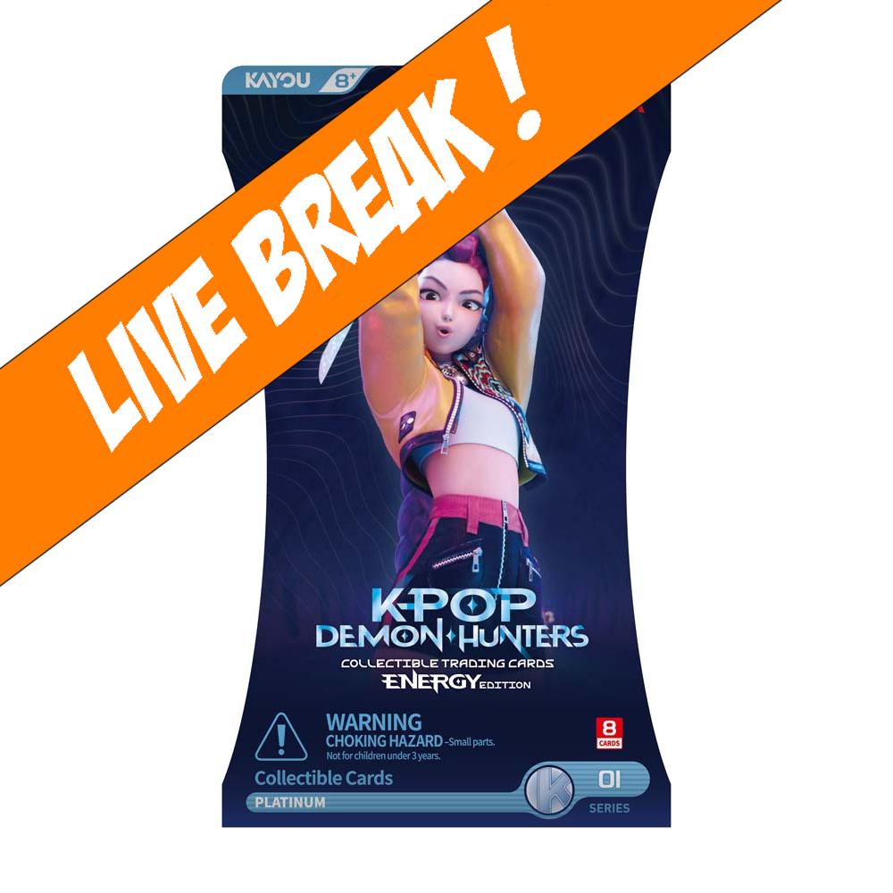 [ Live Break ] Kayou K-POP Demon Hunters Collectible Trading Card Blister Pack- Energy Edition