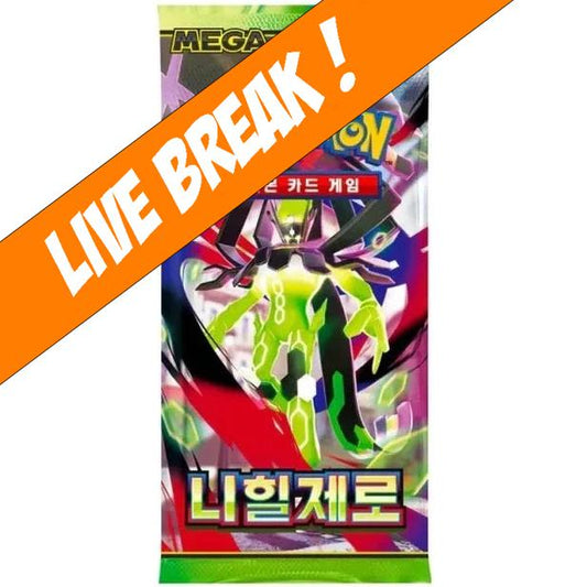 [ Live Break ] Nihil Zero (Korean) - Pokémon TCG Scarlet & Violet M3 Booster Pack