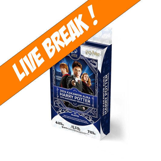 [ Live Break ] Kakawow AURA Harry Potter 25th Anniversary Trading Cards Blaster