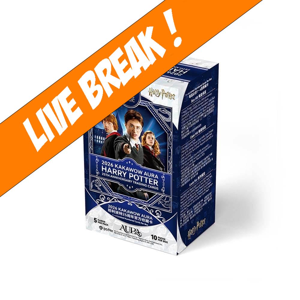 [ Live Break ] Kakawow AURA Harry Potter 25th Anniversary Trading Cards