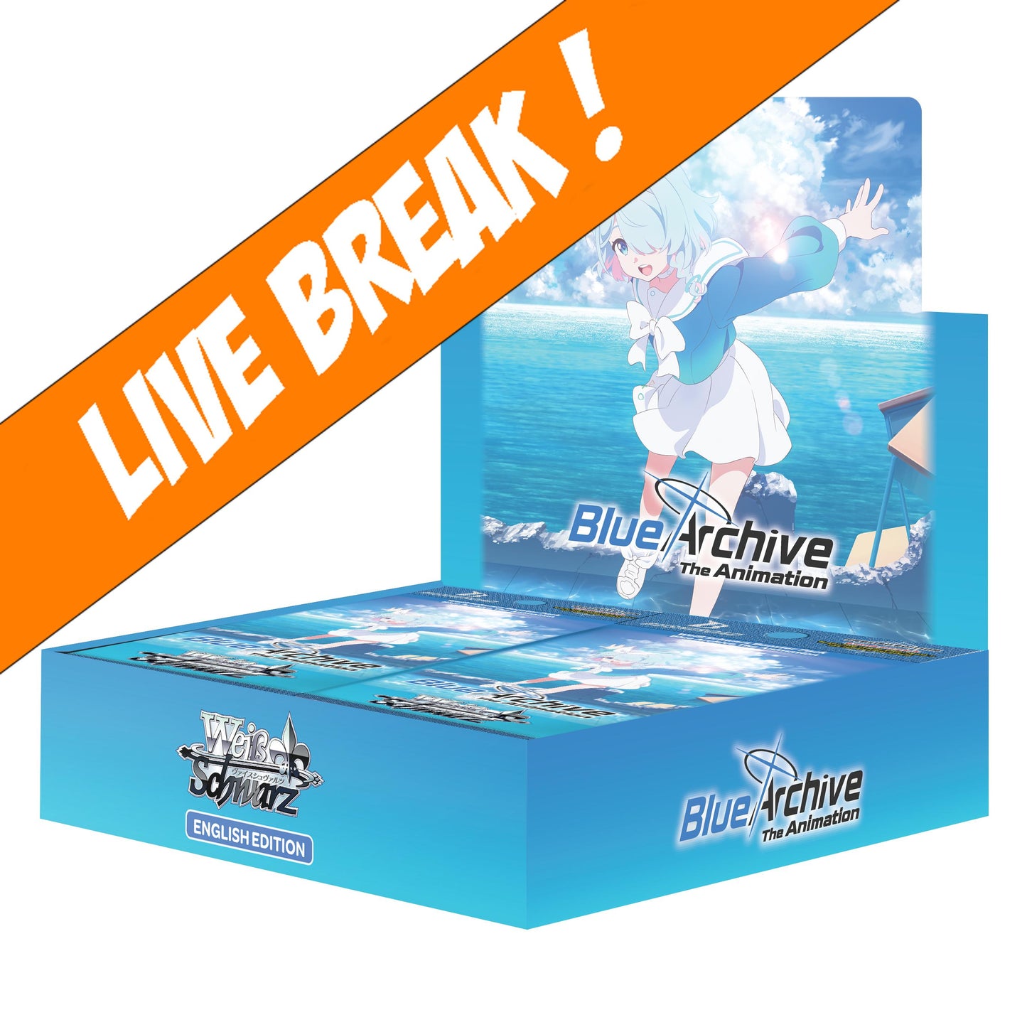[ Live Break ] [Weiss Schwarz] Blue Archive The Animation - Booster Box