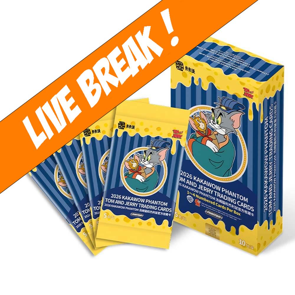 [ Live Break ] Kakawow PHANTOM Tom and Jerry Trading Cards Booster Box