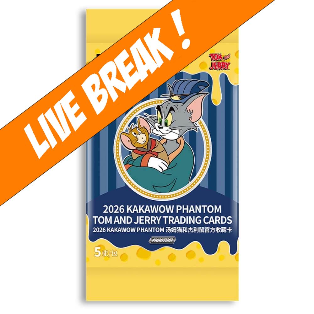[ Live Break ] Kakawow PHANTOM Tom and Jerry Trading Cards Booster Pack