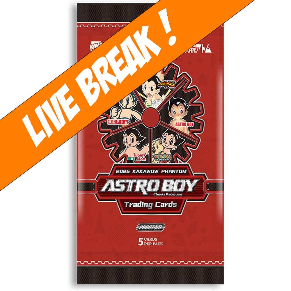 [ Live Break ] Kakawow PHANTOM Astro Boy Trading Cards Booster Pack