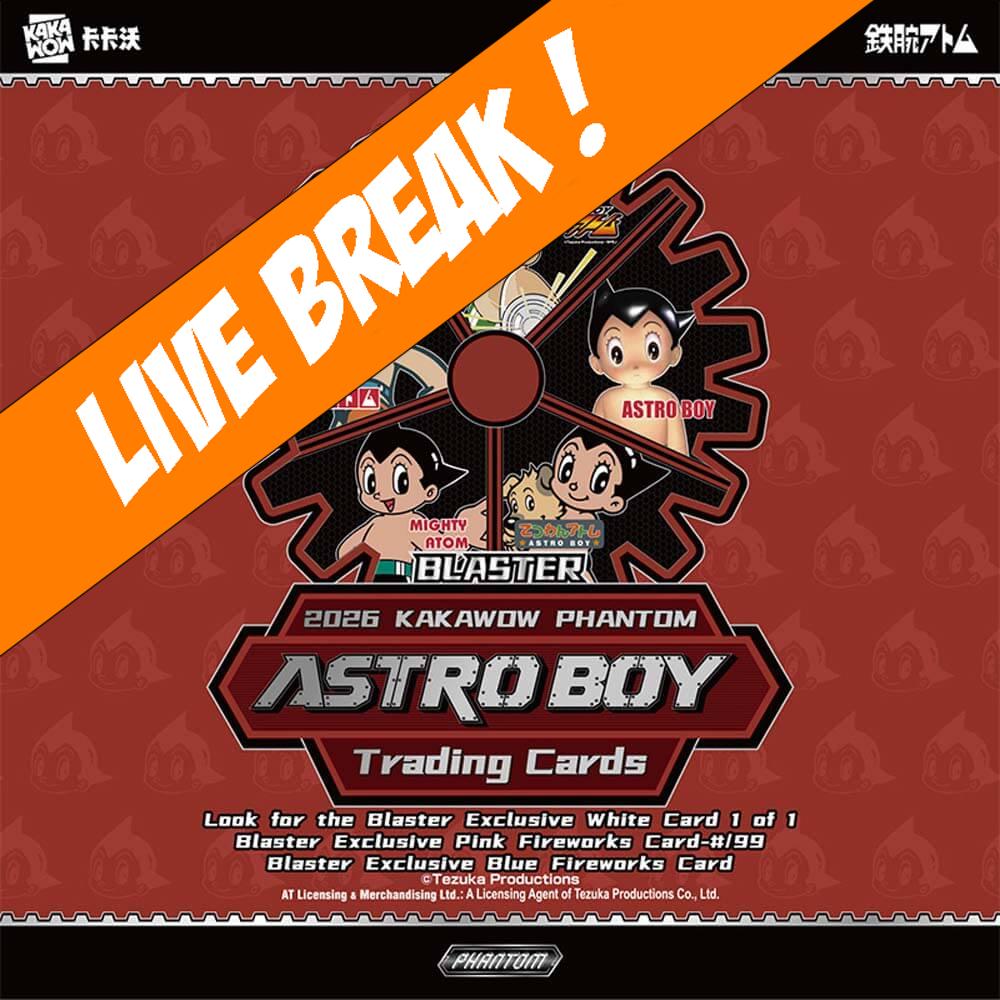 [ Live Break ] Kakawow PHANTOM Astro Boy Trading Cards - Blaster Box