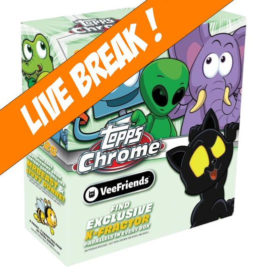 [ Live Break ] 2026 Topps Chrome VeeFriends Mega Box