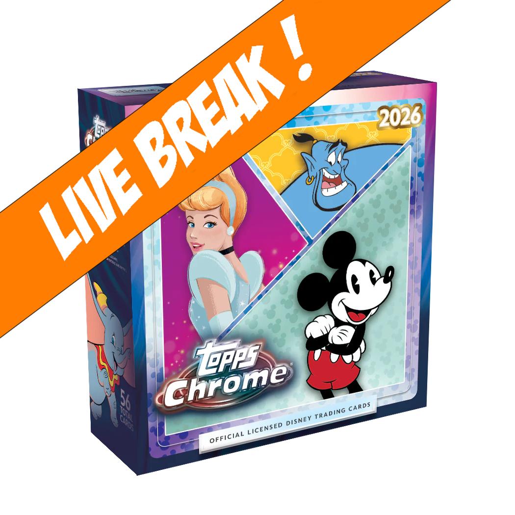 [ Live Break ] 2026 Topps Chrome Disney Mega