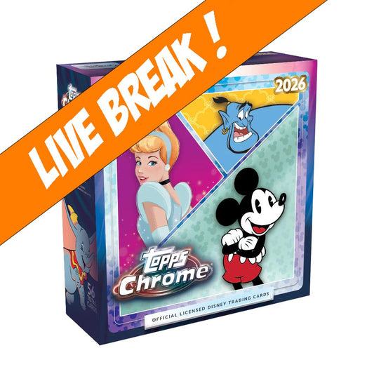 [ Live Break ] 2026 Topps Chrome Disney Mega