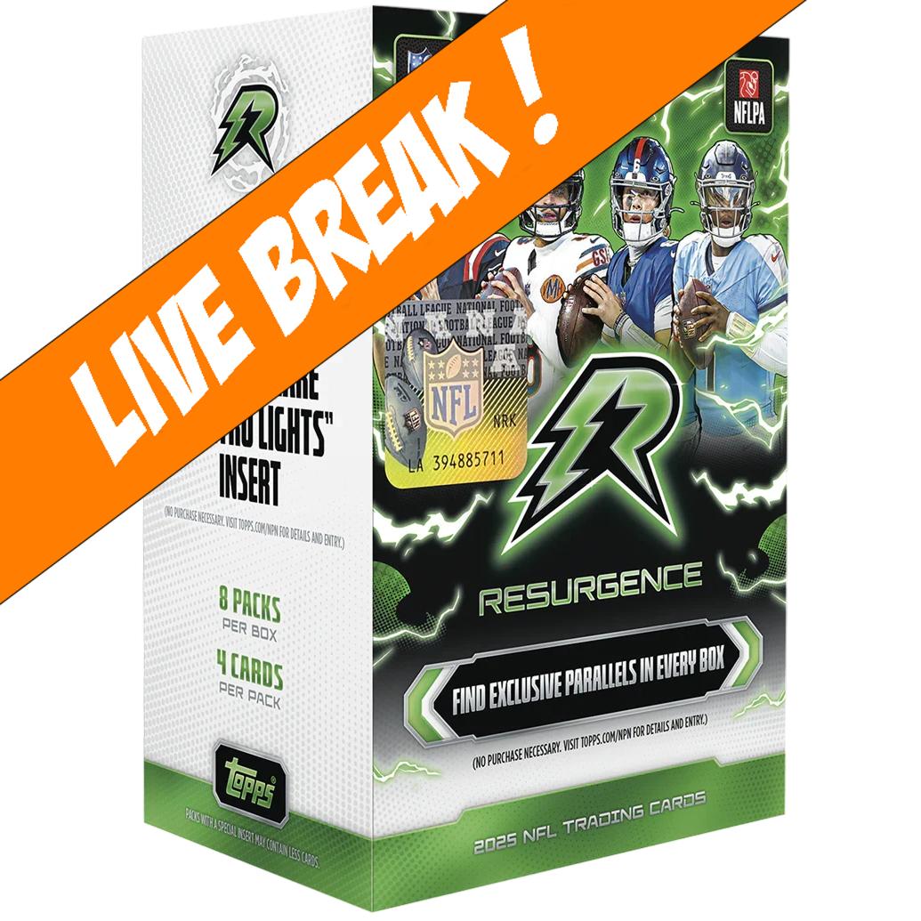 [ Live Break ] 2025 Topps Resurgence Football Value Box