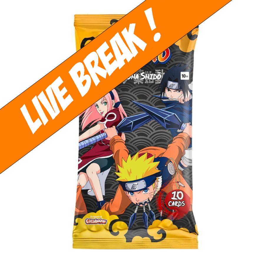 [ Live Break ] Naruto Mythos TCG - Konoha Shido (2nd Edition) Booster Pack