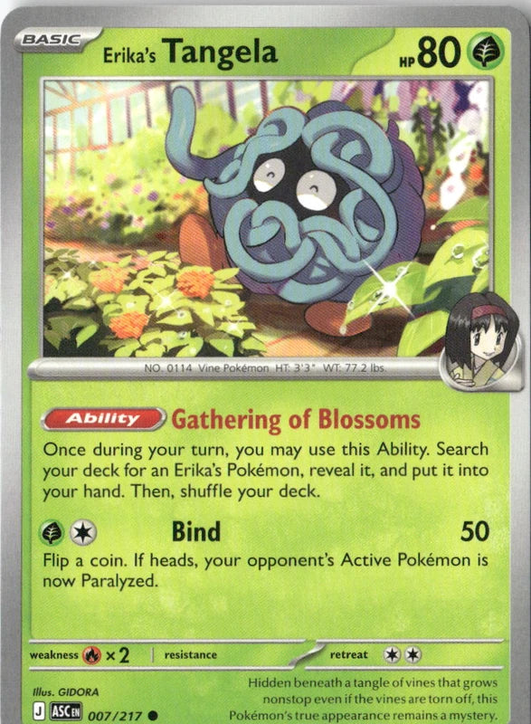 Erika's Tangela - 007/217 - ME: Ascended Heroes