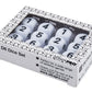 Ultra Pro: 12-Set D6 White Dice with Black Large Numbering