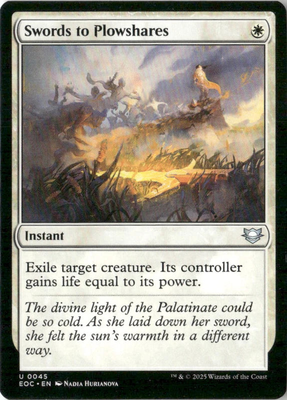 Swords to Plowshares - Commander: Edge of Eternities