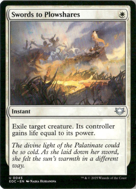 Swords to Plowshares - Commander: Edge of Eternities