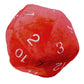 Ultra Pro: Jumbo D20 Novelty Dice Plush in Red with White Numbering