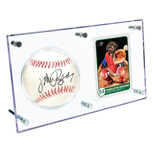 Ultra Pro: Clear Ball & Card Flip Display 35pt