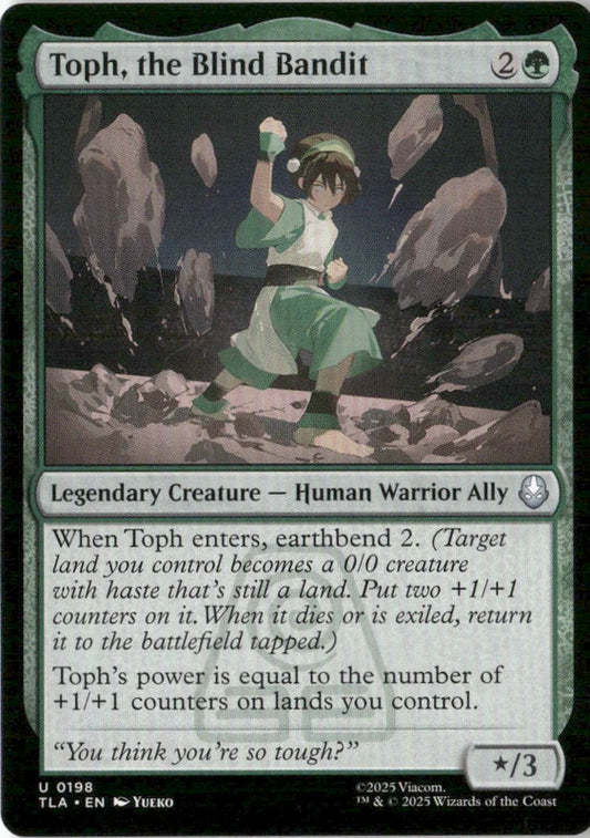 Toph, the Blind Bandit - Avatar: The Last Airbender