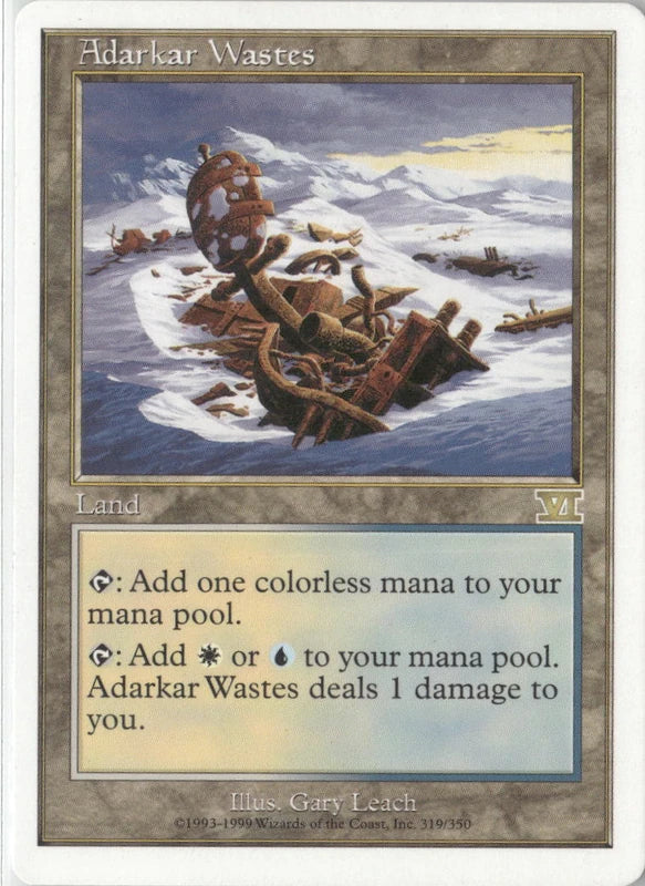 Scan Image | Adarkar Wastes - Classic Sixth Edition | [A7CB36C2]