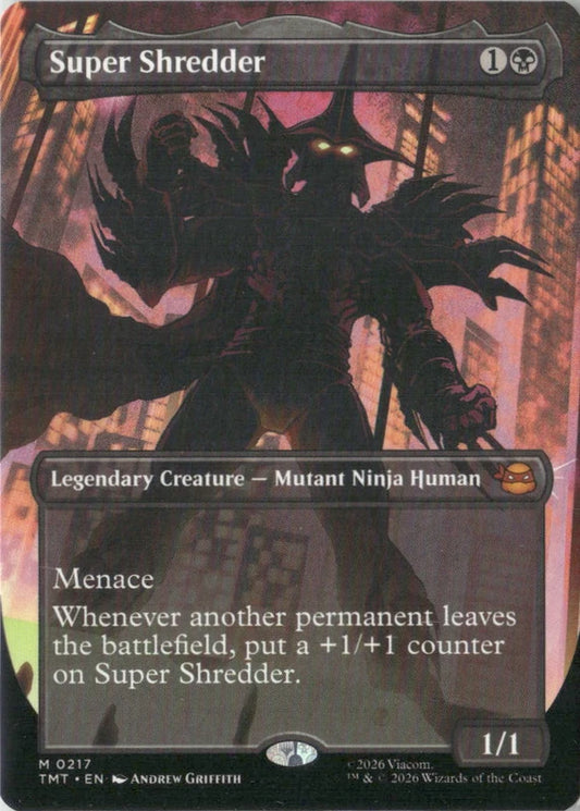 Scan Image | Super Shredder (Borderless) - Teenage Mutant Ninja Turtles | [D04CFF6B]
