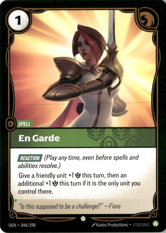 En Garde - Origins