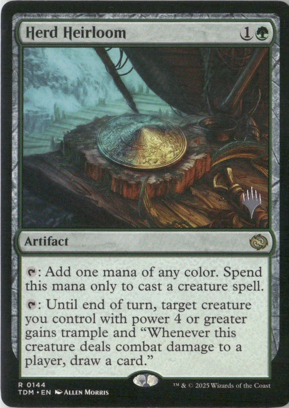Scan Image | Herd Heirloom - Promo Pack: Tarkir: Dragonstorm | [4A5A3158]