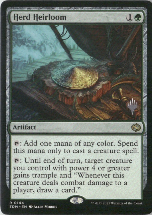 Scan Image | Herd Heirloom - Promo Pack: Tarkir: Dragonstorm | [4A5A3158]