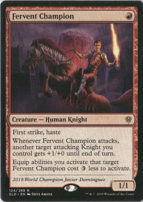 Fervent Champion - Throne of Eldraine