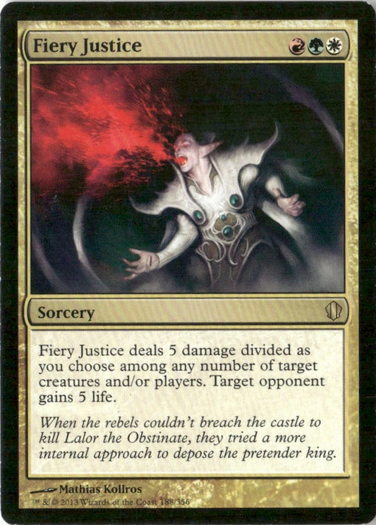 Fiery Justice - Commander 2013