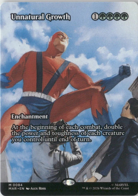 Scan Image | Unnatural Growth (Borderless) - Marvel Universe Eternal-Legal | [721DC16C]
