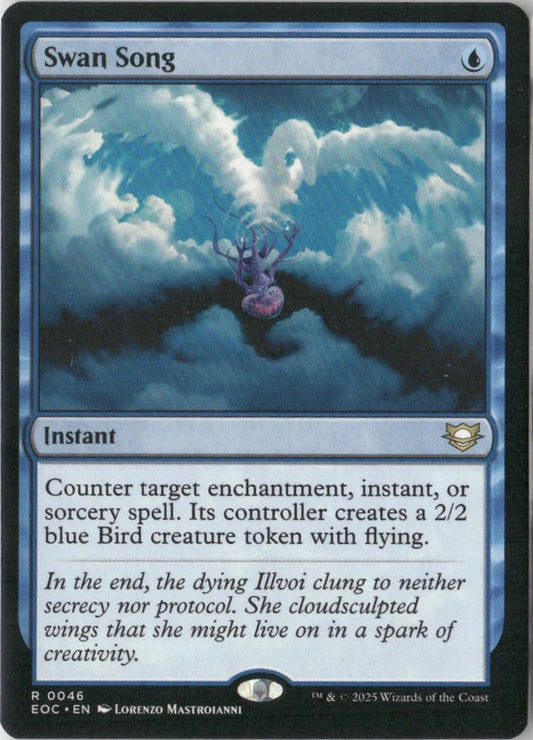 Scan Image | Swan Song - Commander: Edge of Eternities | [F89FB1CA]