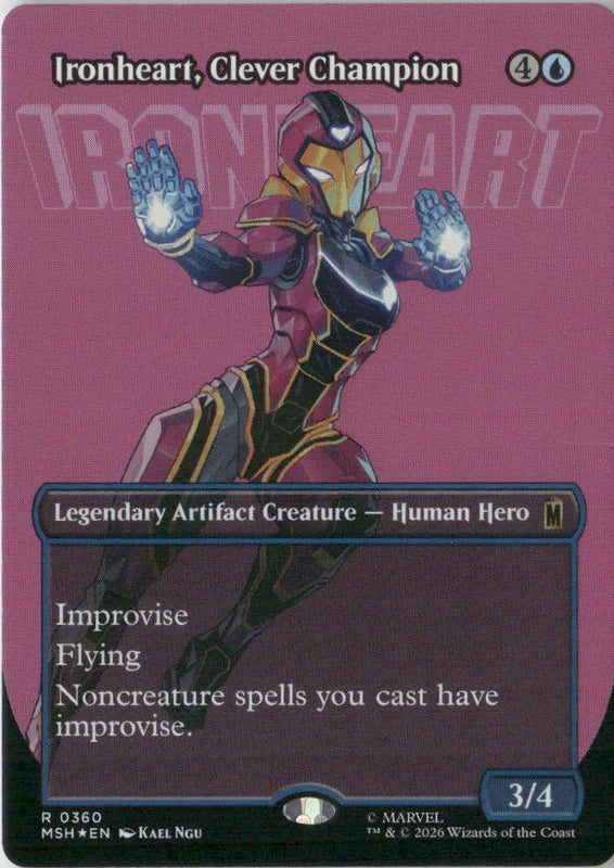 Scan Image | Ironheart, Clever Champion (Borderless) - Marvel Super Heroes | [4FDE6EB6]