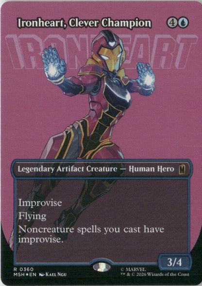 Scan Image | Ironheart, Clever Champion (Borderless) - Marvel Super Heroes | [4FDE6EB6]