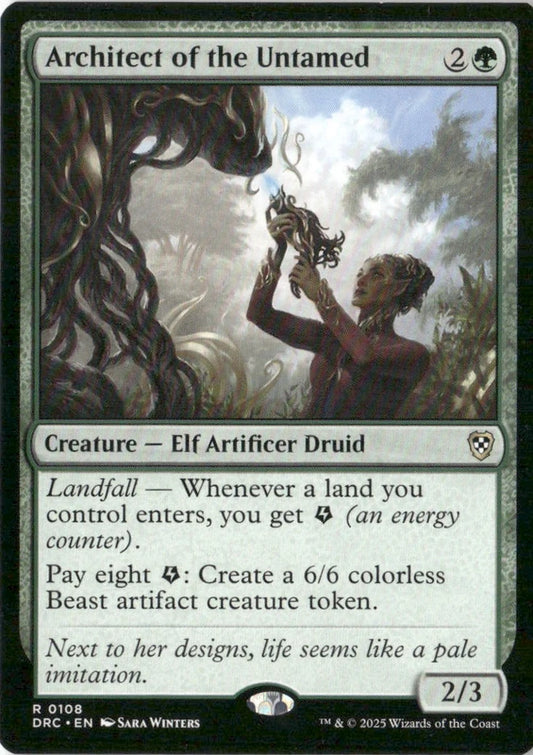 Architect of the Untamed - Commander: Aetherdrift